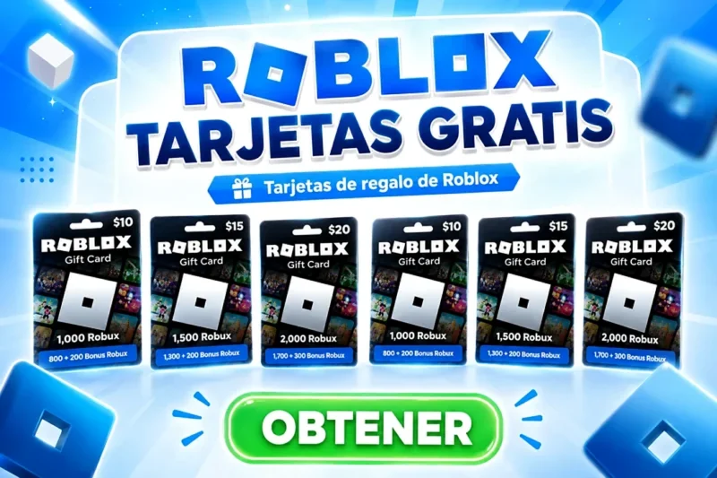 Cómo canjear tarjetas de Roblox y convertir el crédito en Robux